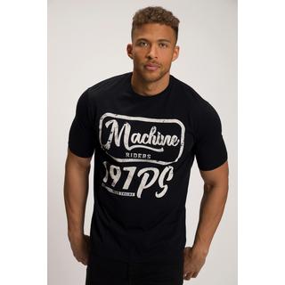 JP1880  T-shirt con mezze maniche e stampa "Machine" 