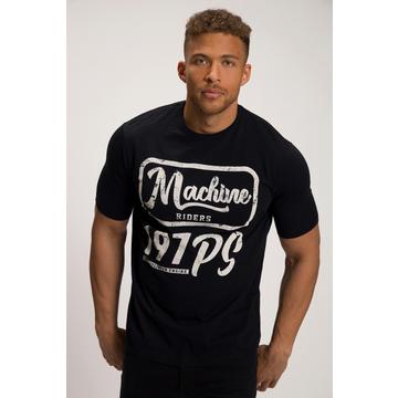 T-shirt, manches courtes, imprimés machine