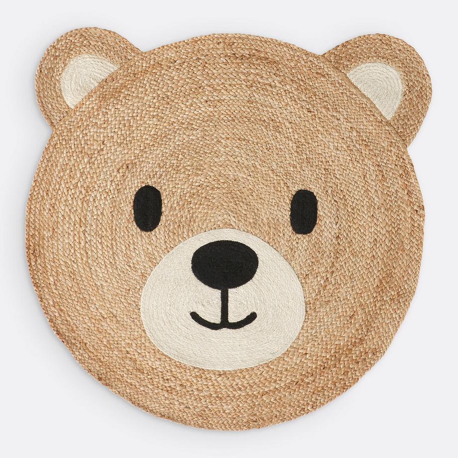 La Redoute Intérieurs Kinderteppich Osora mit Bärenmotiv  