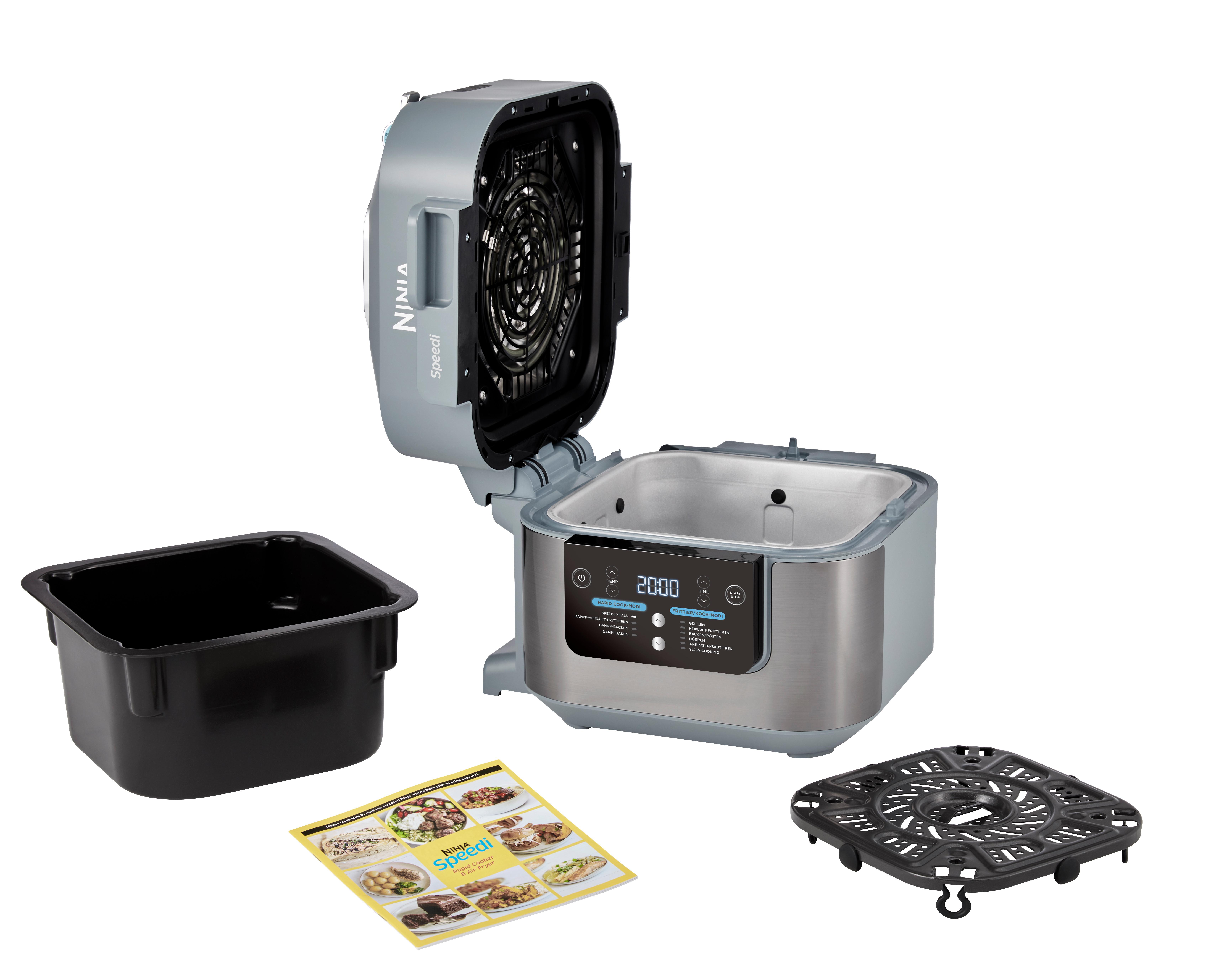Ninja SPEEDI Sistema di cottura rapida e friggitrice ad aria calda ON400DE  