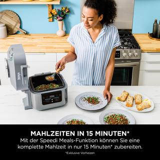 Ninja SPEEDI Sistema di cottura rapida e friggitrice ad aria calda ON400DE  