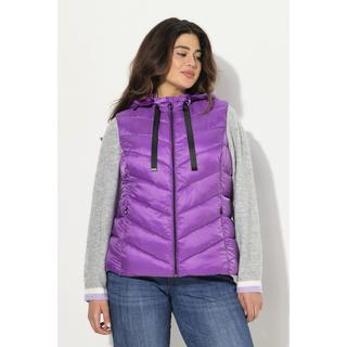 Ulla Popken  Gilet HYPRAR trapuntato e idrorepellente con cappuccio staccabile 