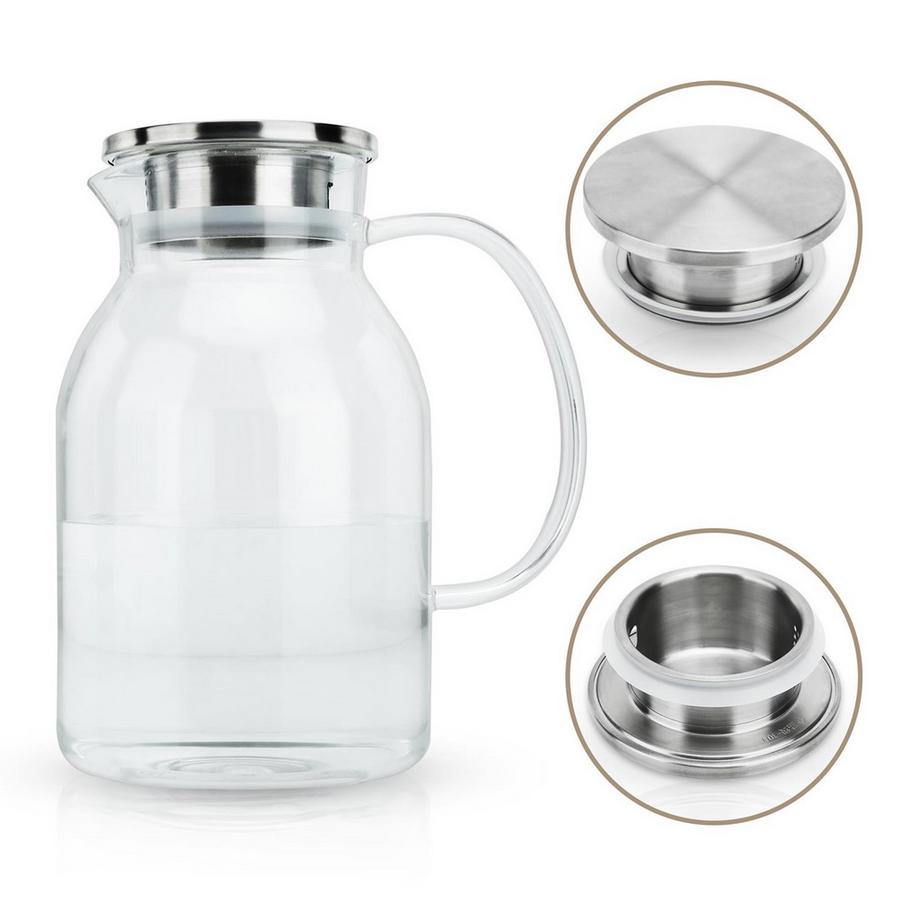 Intirilife Carafe avec filtre en CLARE  
