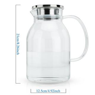 Intirilife Carafe avec filtre en CLARE  
