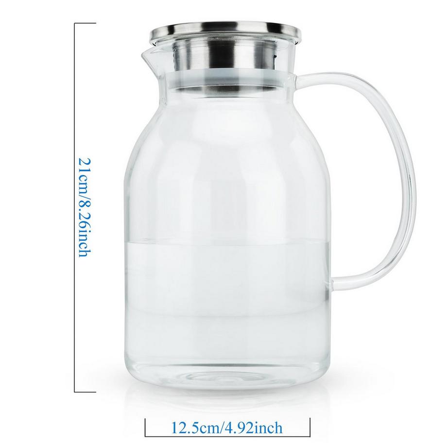 Intirilife Carafe avec filtre en CLARE  