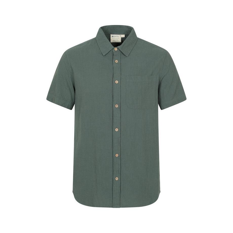Chemise Manches Courtes Motiftyle Texturé Palm