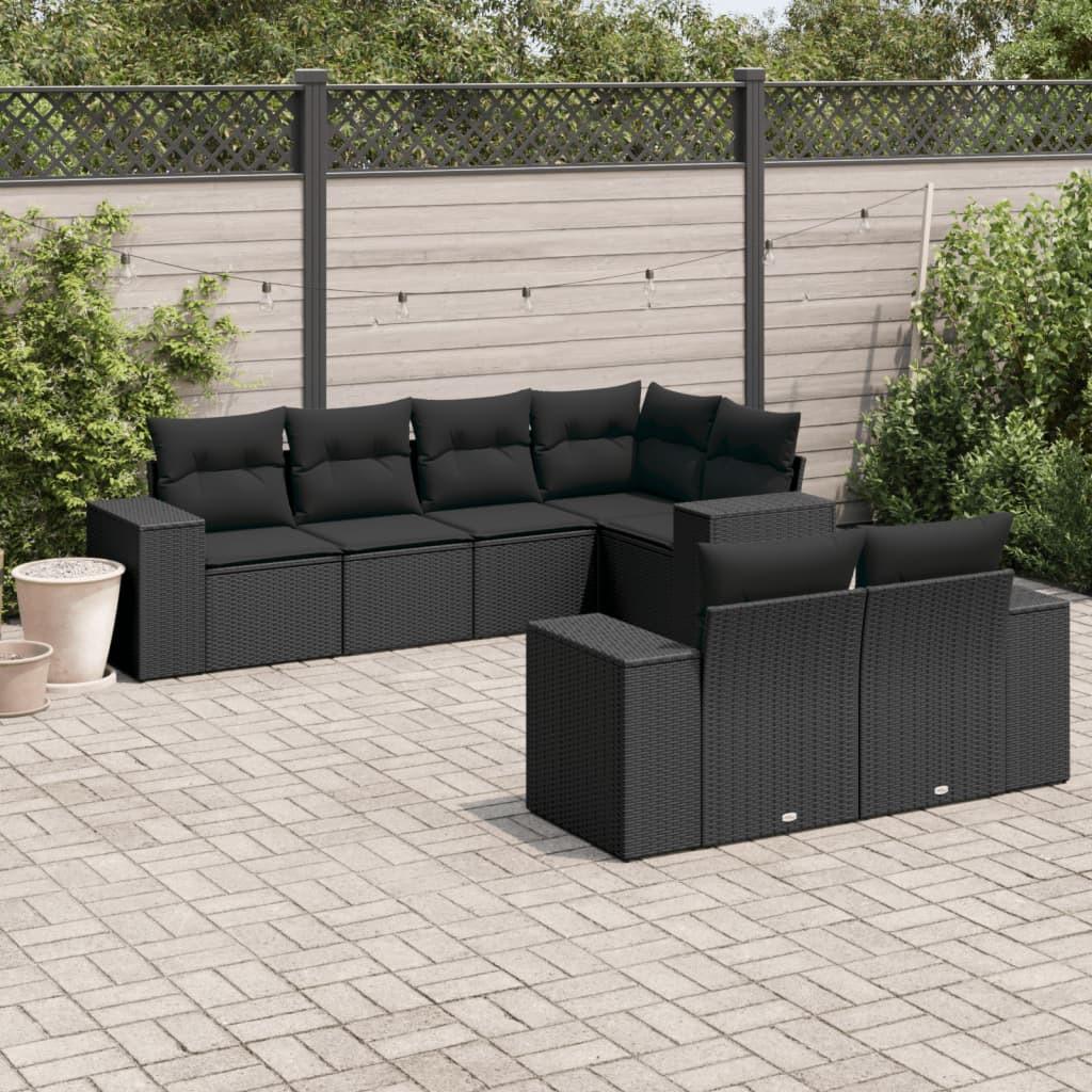 VidaXL Garten sofagarnitur poly-rattan  