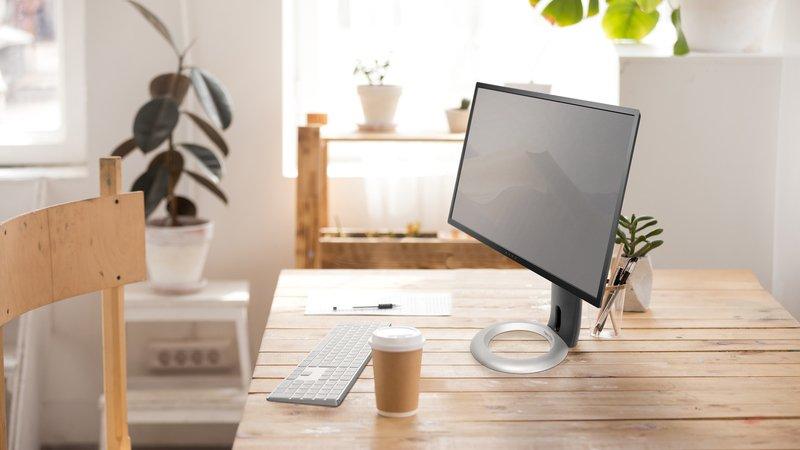 Ergotron  desk stand 