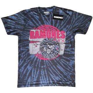 Ramones T-Shirt Stampa Grafica Tie-Dye  
