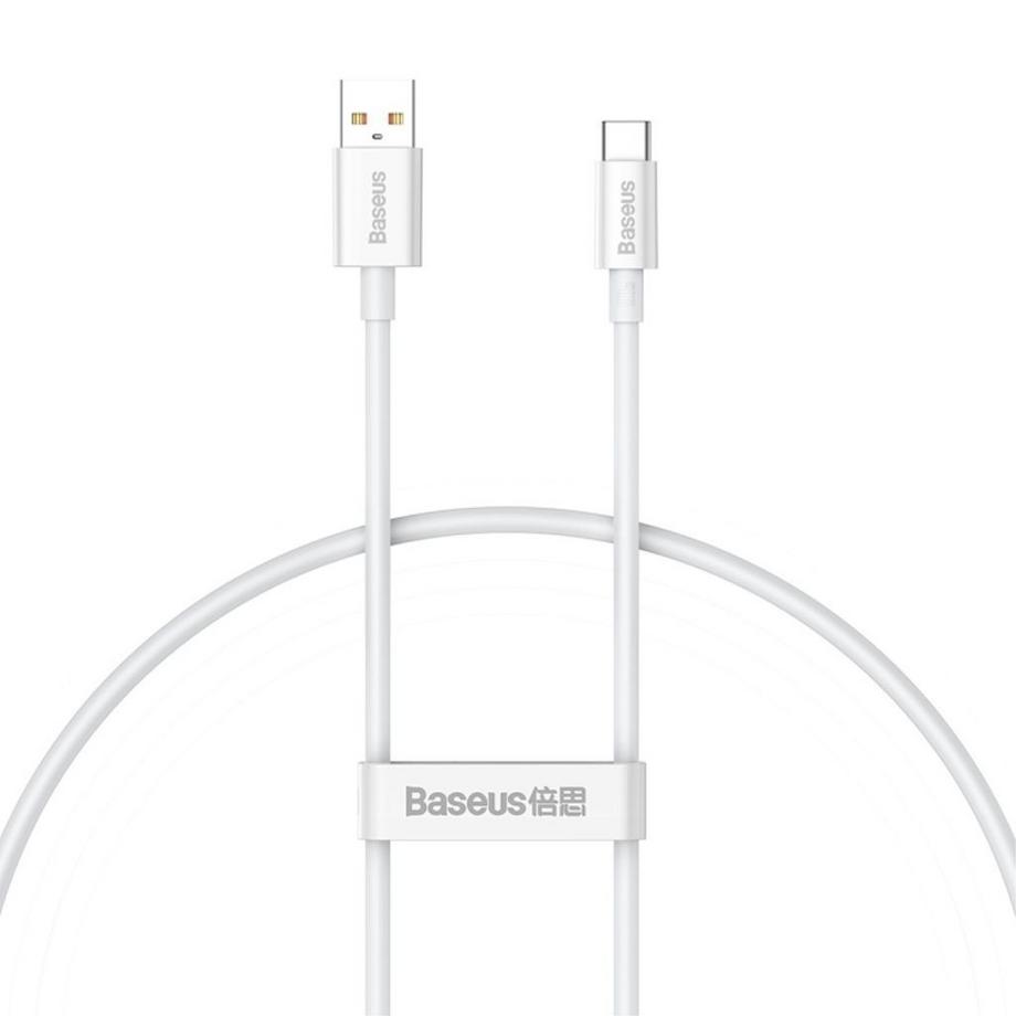 Baseus  Baseus Superior Series USB – USB-C-Kabel 100 W, 0,25 m – Weiß 