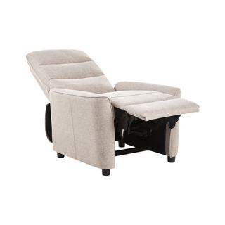 Beliani Fauteuil inclinable en Polyester Traditionnel SANDE  