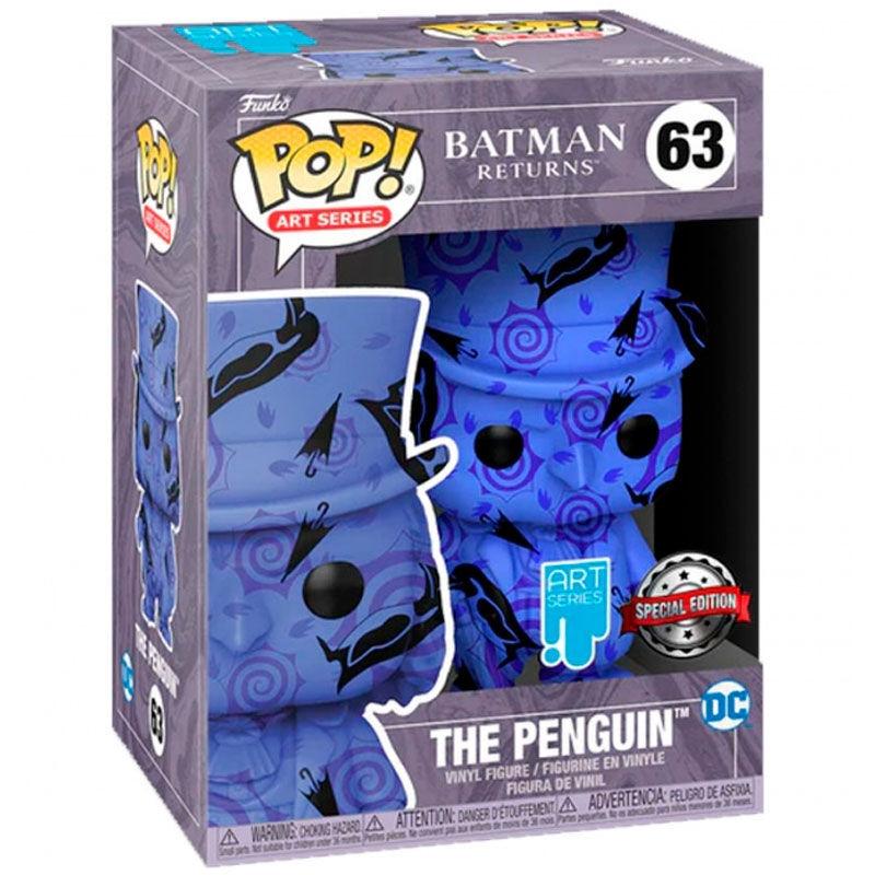 Funko  POP Figur DC Comics Batman Rückkehr der Pinguin Künstler + Fall exklusiv 