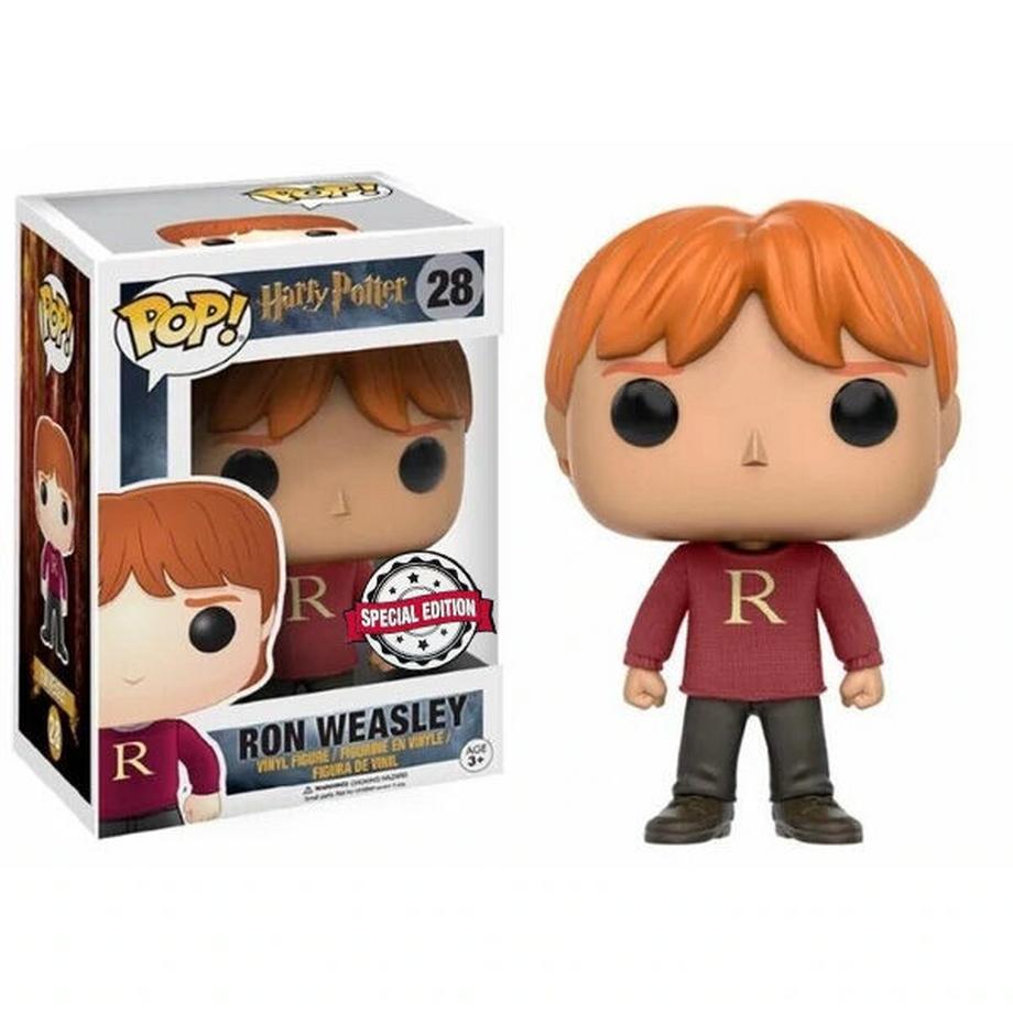 Funko  Figura POP Harry Potter Ron Weasley Esclusivo 