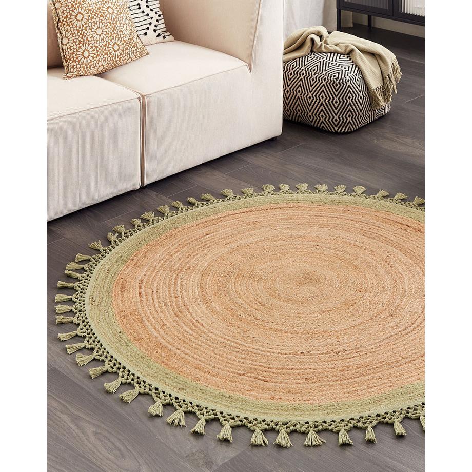 Beliani Tappeto en Iuta  MARTS  