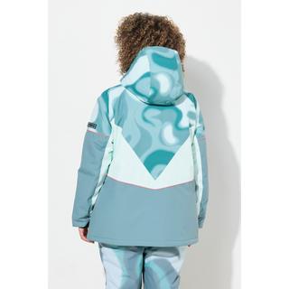 Ulla Popken HYPRAR Performance-Jacke Wasserdicht mit Schneefang und Kapuze  