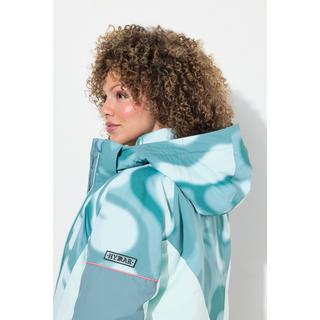 Ulla Popken HYPRAR Performance-Jacke Wasserdicht mit Schneefang und Kapuze  