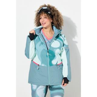 Ulla Popken HYPRAR Performance-Jacke Wasserdicht mit Schneefang und Kapuze  