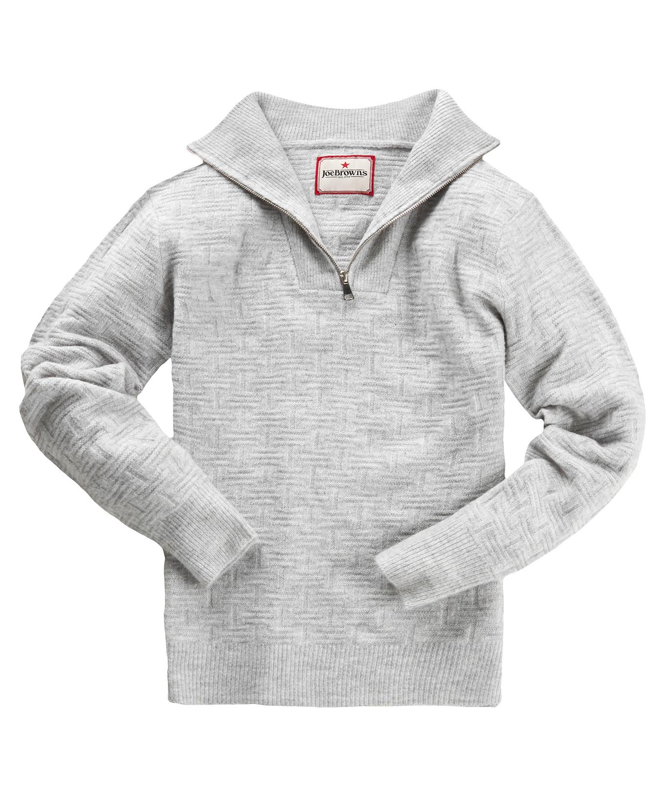 Joe Browns  Strukturierter Trichterkragen-Pullover 