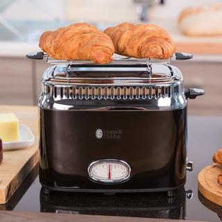 Russell Hobbs Retro Classic Noir Kompakt-Toaster - nero-acciaio  