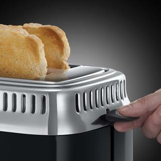 Russell Hobbs Retro Classic Noir Kompakt-Toaster - nero-acciaio  
