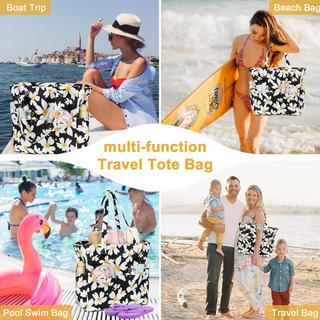 Only-bags.store Große Reißverschluss Wasserdichte Umhängetasche Shopper  