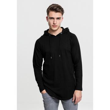 hoodie urban claic long haped terry