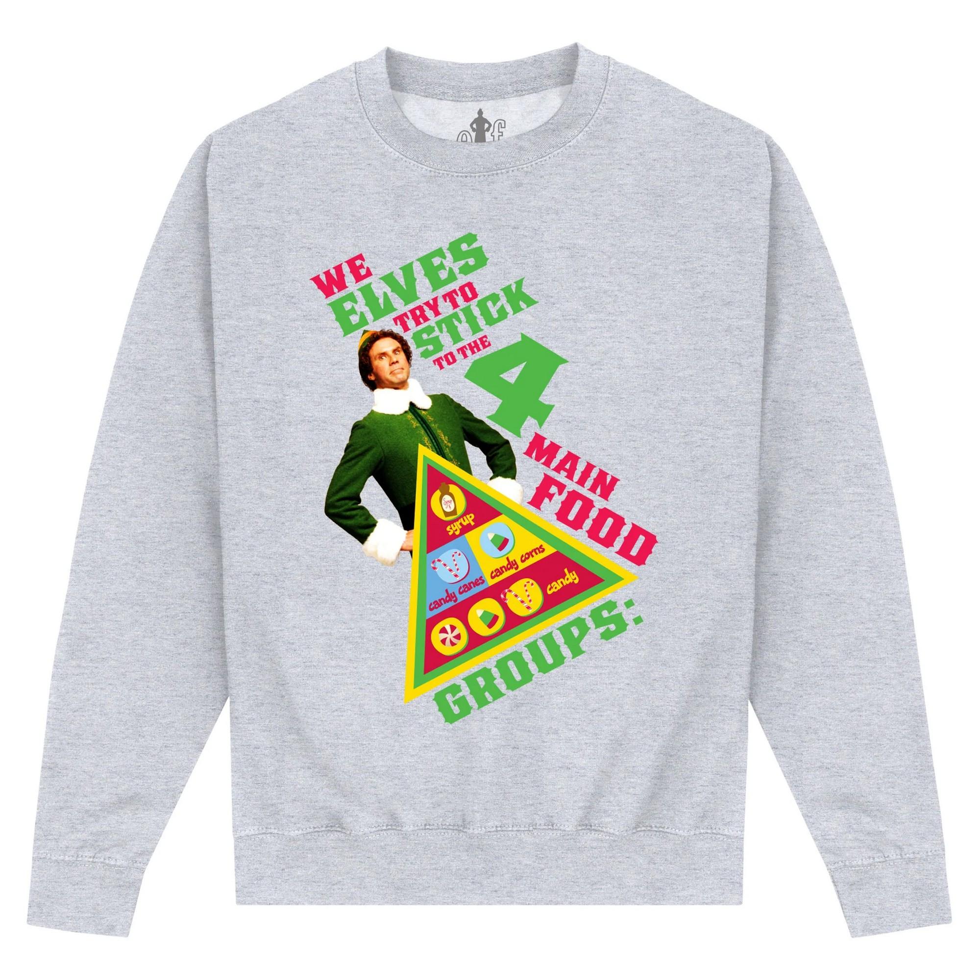 Elf  Food Groups Sweatshirt 