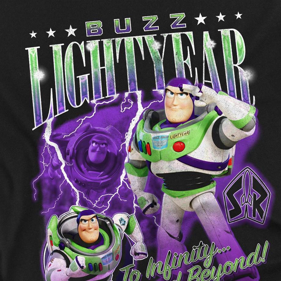 Toy Story T-Shirt Manches Longues Motif Buzz Léclair  