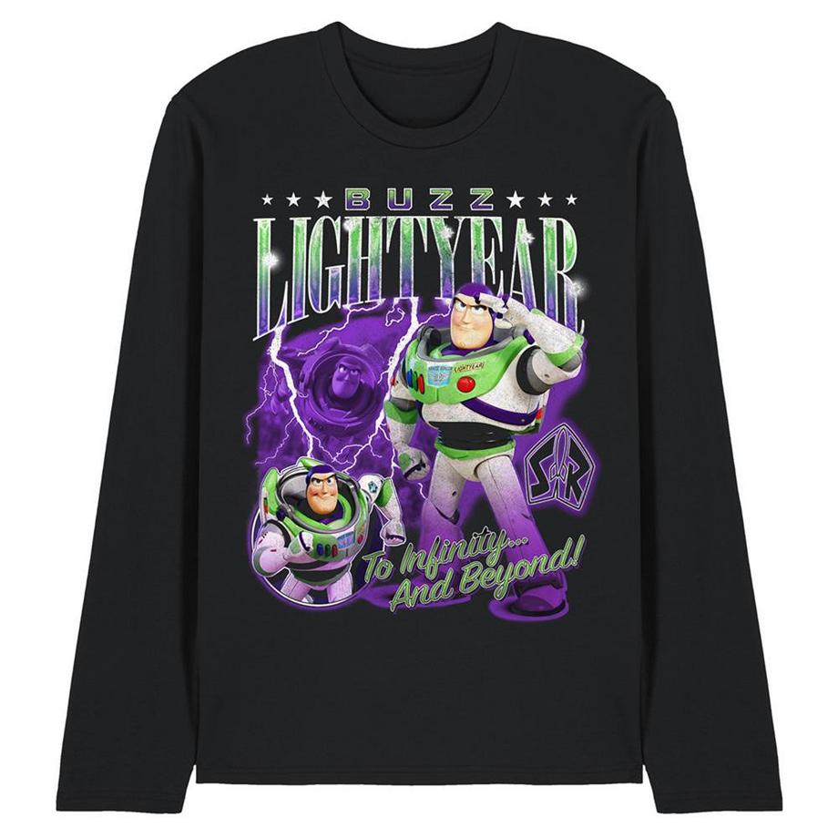T-ShirtManches Longues Motif Buzz L´éclair Motiftyle Hommage