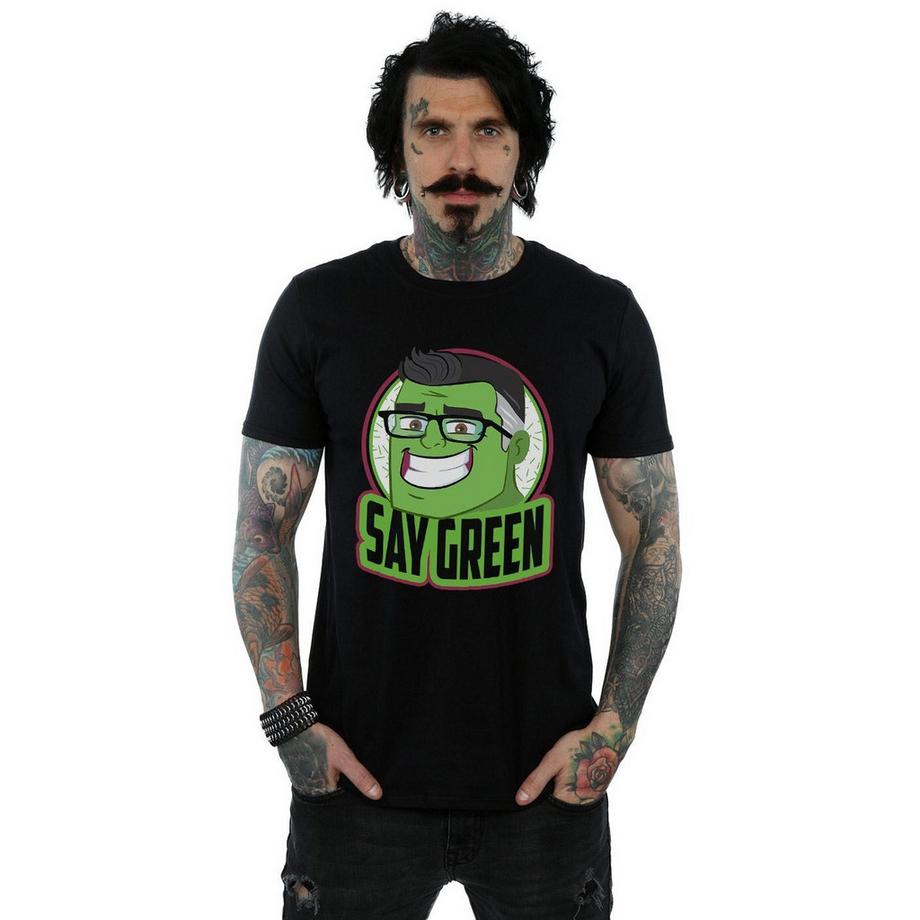 MARVEL Avengers Endgame Say Green T-Shirt  