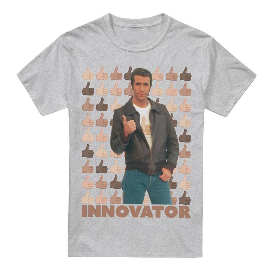 Happy Days Innovator T-Shirt Imprimé Manches Courtes  