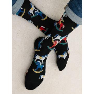 Socken Schaukelpferd