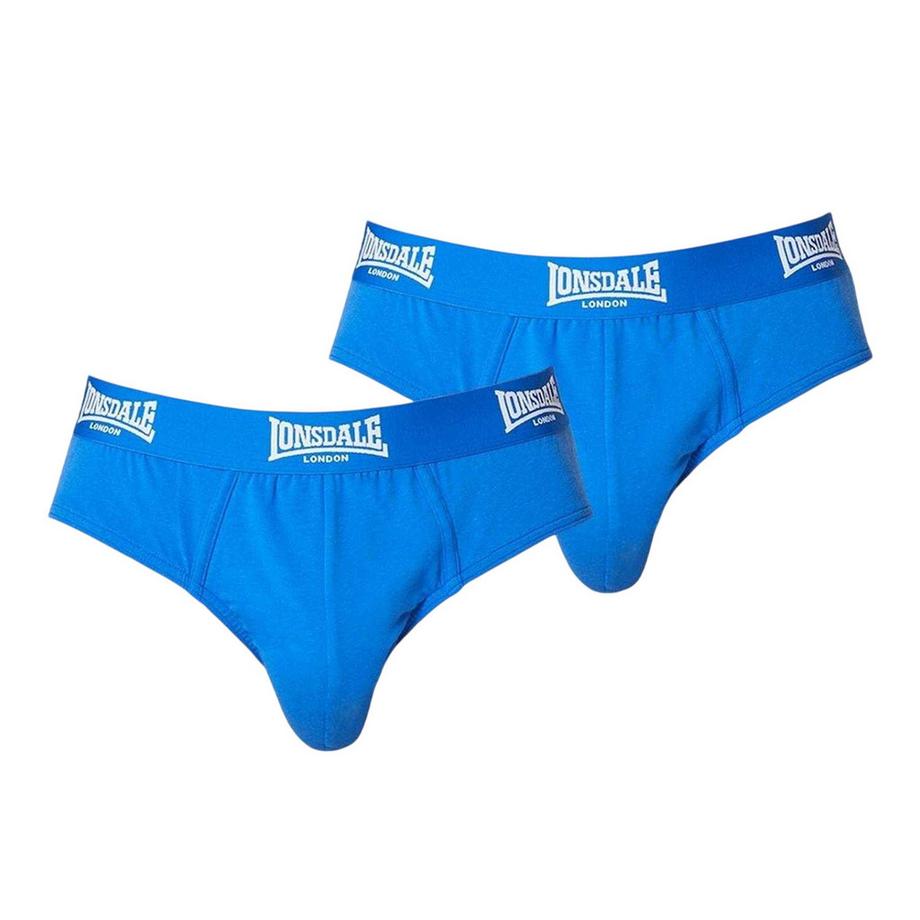 Slips, Kontrastfarbener Bund (2er-Pack)