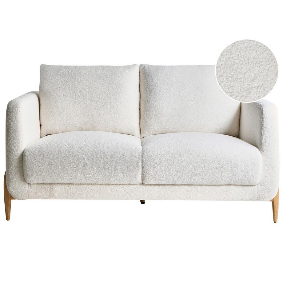 2 Sitzer Sofa aus Bouclé Modern GIMO
