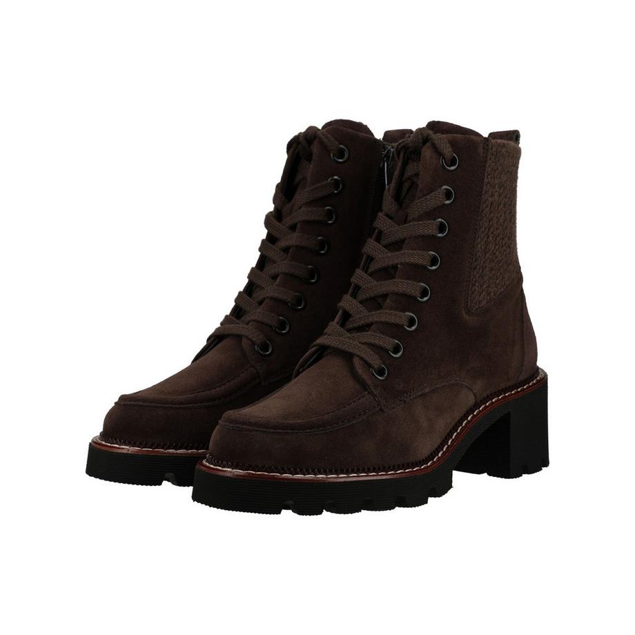 Paul Green Schnürstiefelette mit Blockabsatz  