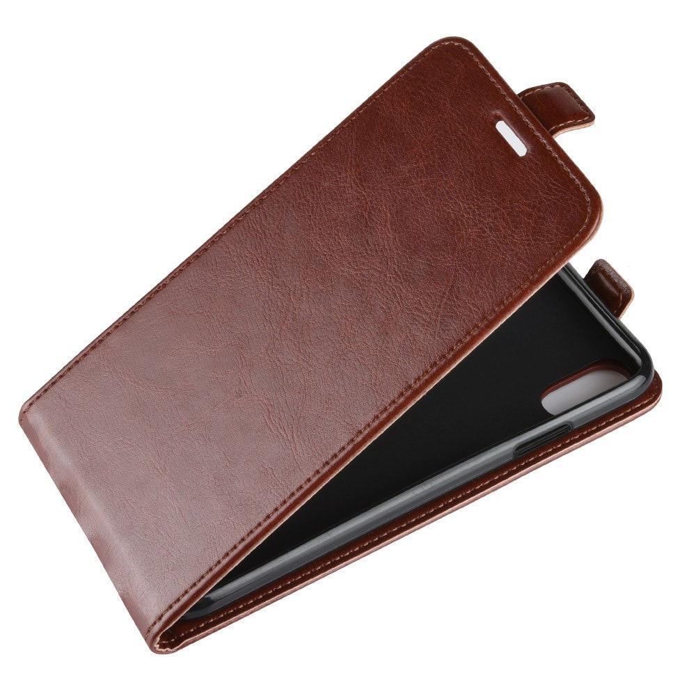 Cover-Discount  iPhone XR - Klassisches Leder Flip Case 