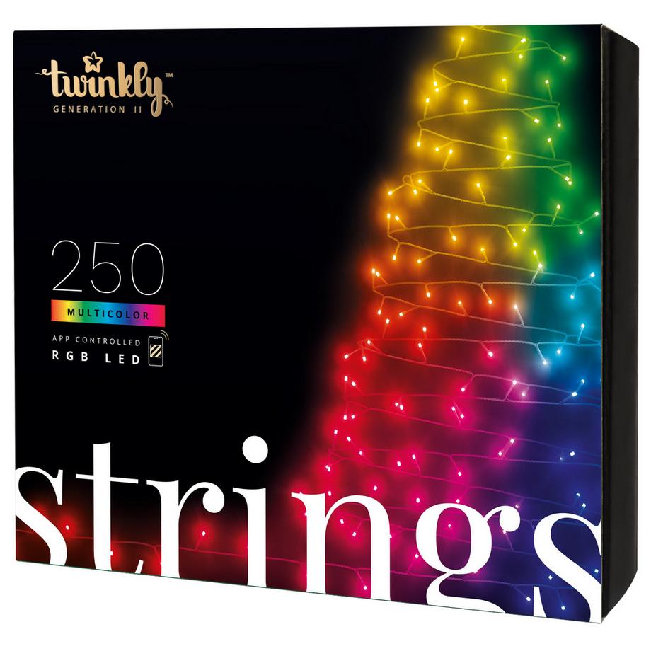 twinkly  STRINGS mit 250 RGB+W LED 5mm, 20m 