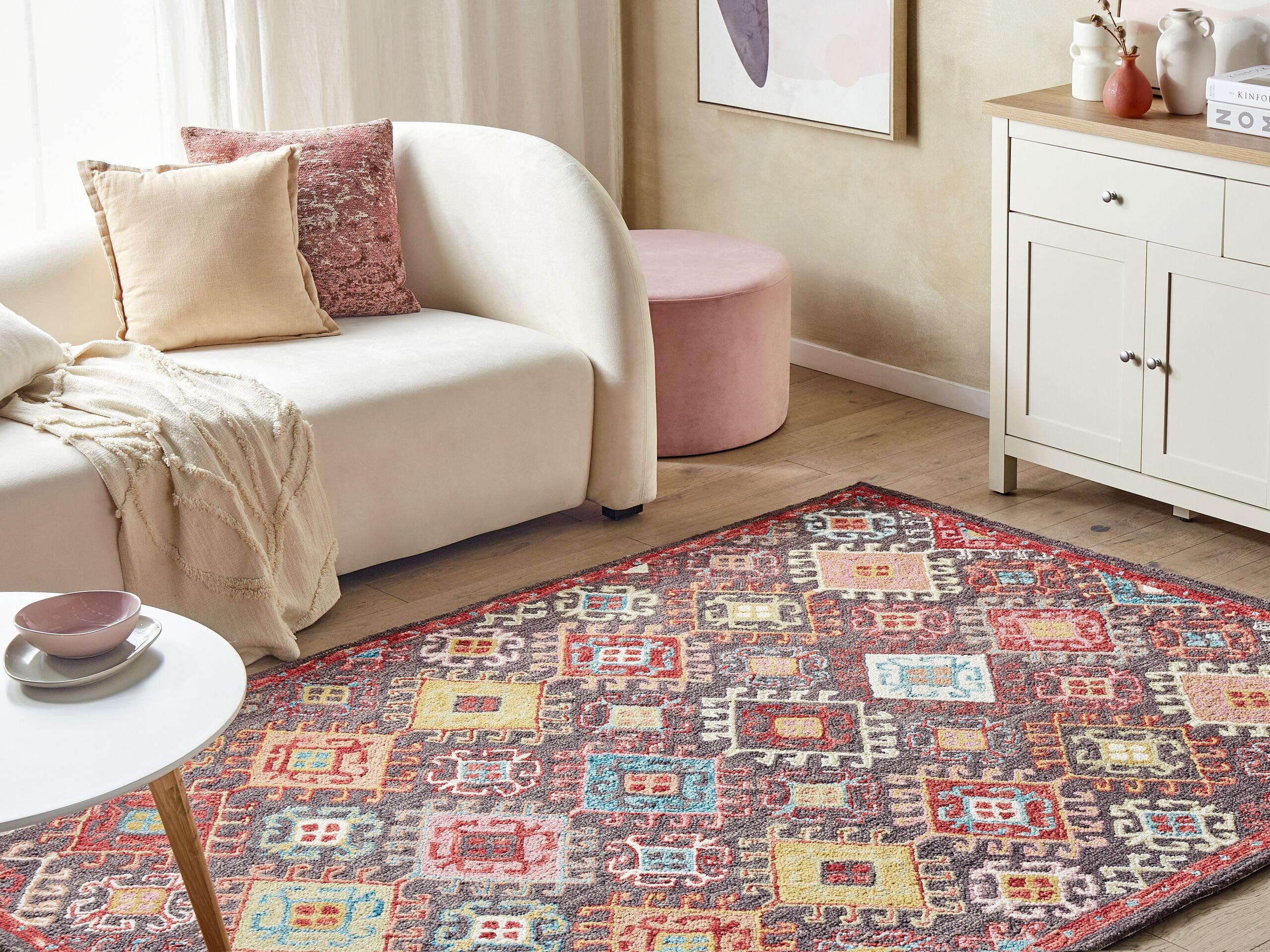 Beliani Tapis en Laine Traditionnel FINIKE  