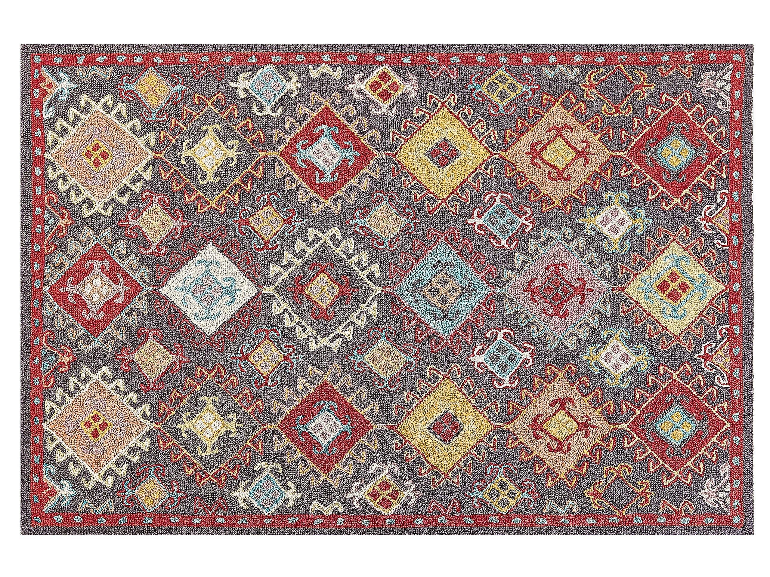 Beliani Tapis en Laine Traditionnel FINIKE  