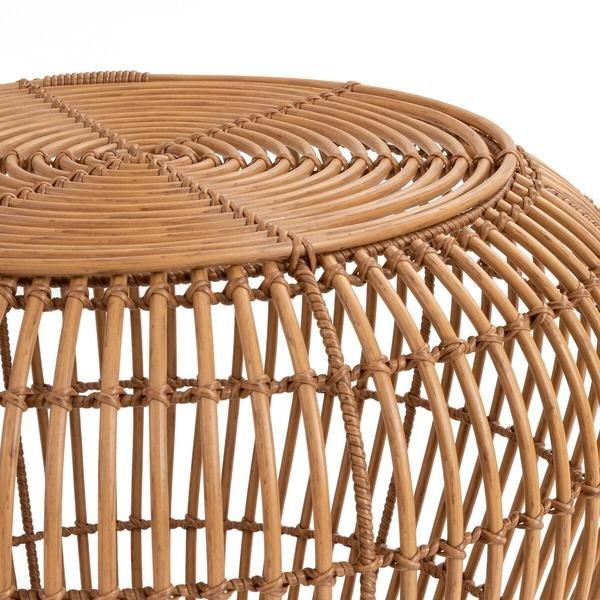 La Redoute Intérieurs Table basse de jardin résine tressée ø60 cm  