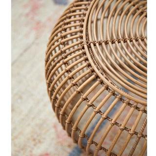 La Redoute Intérieurs Table basse de jardin résine tressée ø60 cm  