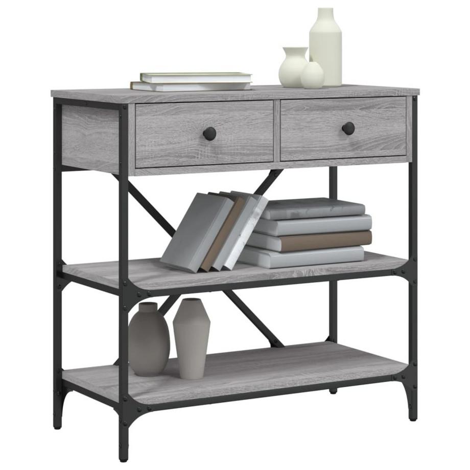 VidaXL Table console bois d'ingénierie  