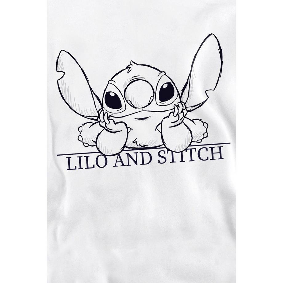 Lilo & Stitch Lilo und Stitch Grafikdruck Sweatshirt  