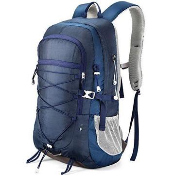 Sac à dos de randonnée 45 L, sac à dos étanche, sac à dos de voyage, sac à dos d'extérieur avec bandes réfléchissantes pour la randonnée, le cyclisme, l'escalade, l'alpinisme et les sports de voyage