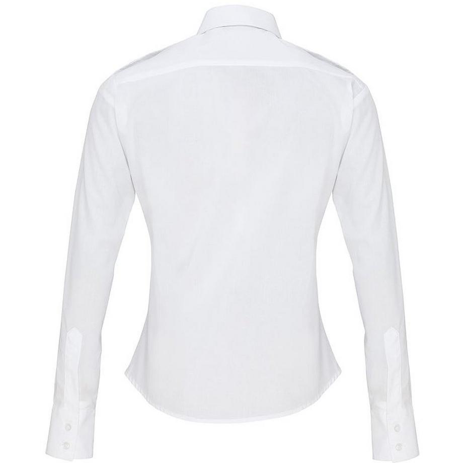 PREMIER Langarm Pilot Stil Hemd  