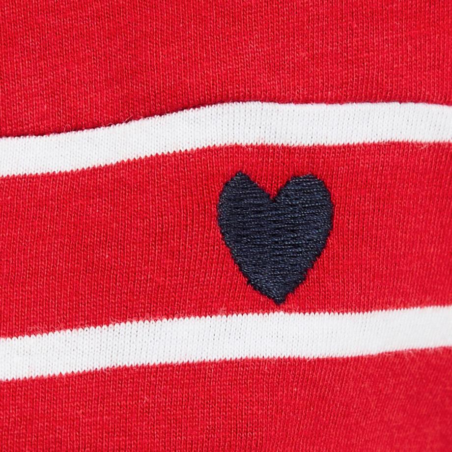 La Redoute Collections Chemise de nuit rayée à manches courtes  