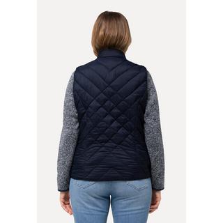 Ulla Popken  Gilet HYPRAR trapuntato e idrorepellente con colletto alto e materiale riciclato 