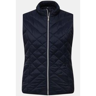 Ulla Popken  Gilet HYPRAR trapuntato e idrorepellente con colletto alto e materiale riciclato 