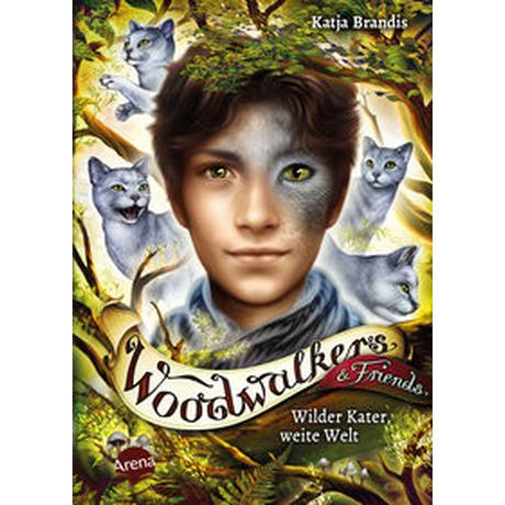 Woodwalkers & Friends. Wilder Kater, weite Welt Brandis, Katja; Carls, Claudia (Illustrationen) Copertina rigida 