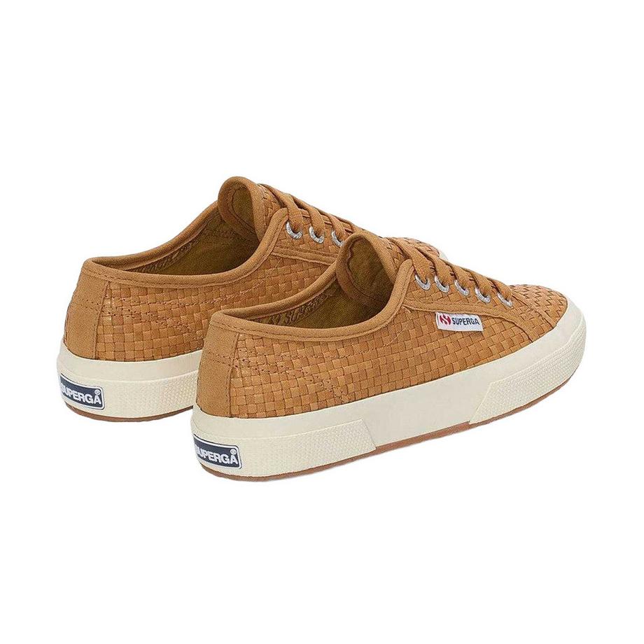 SUPERGA 2750 Gewebter Stoff Leder Sneaker  